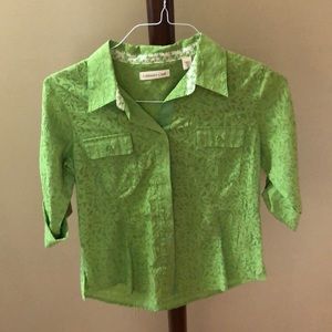 Coldwater creek button up shirt